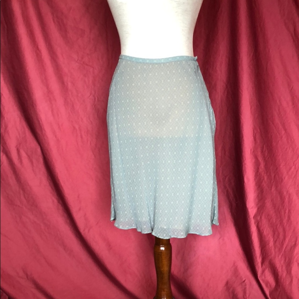 Slightly flared skirt